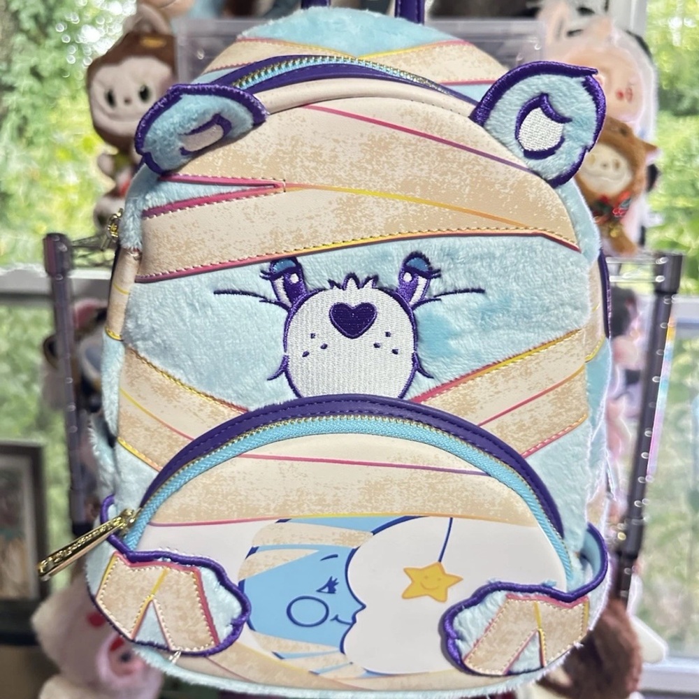 Loungefly Care Bear Mummy “Glow In the Dark”Backpack